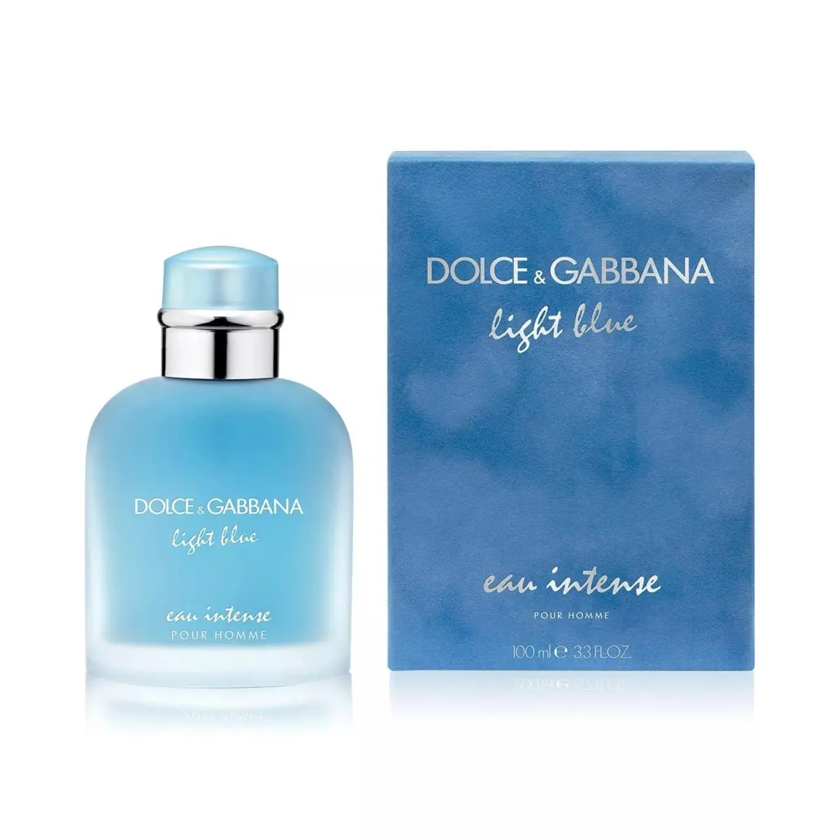 Light Blue Eau Intense by Dolce Gabbana 3.3 Fl oz Edp Spray For Men