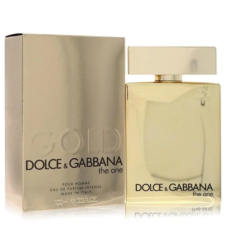 The One Gold by Dolce Gabbana Eau De Parfum Intense Spray 3.3 oz Men