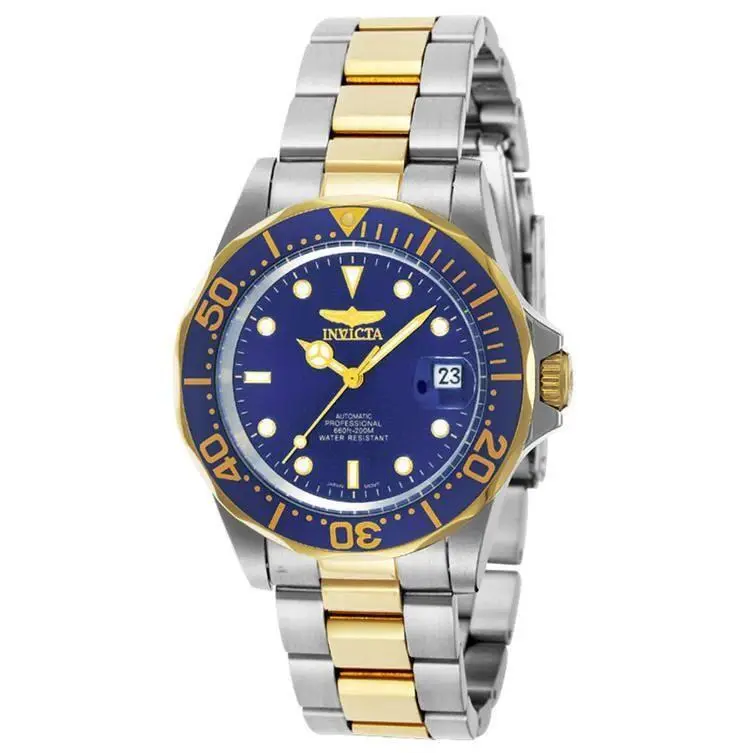 Pro Diver Calyra Automatic Men`s Watch - 40mm Steel Gold 8928 by Invicta