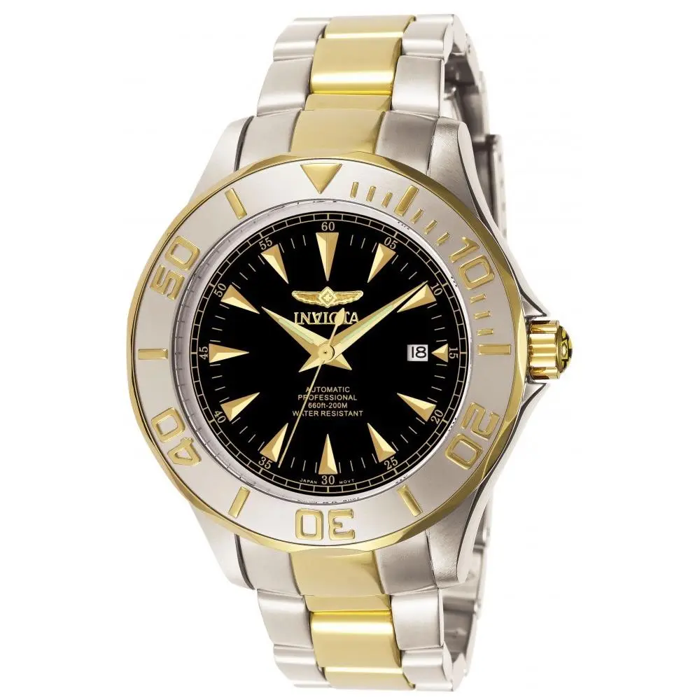 Invicta Men`s 7037 Signature Automatic 3 Hand Black Dial Watch