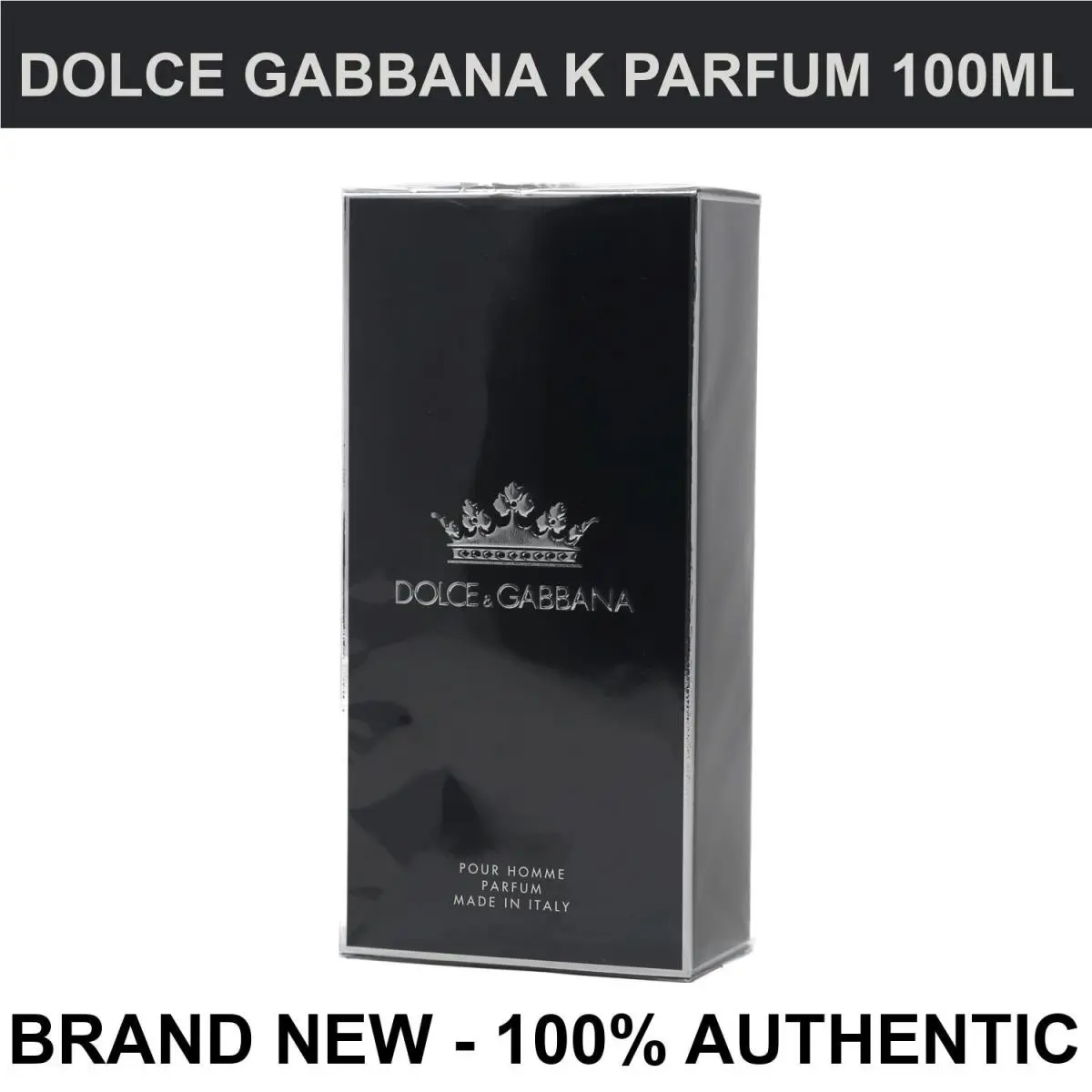 Dolce Gabbana K Men`s Eau de Parfum Spray 3.4oz/100ml - Condition