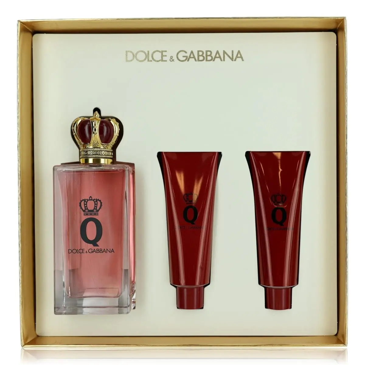 Q by Dolce Gabbana 3 Piece Gift Set For Women