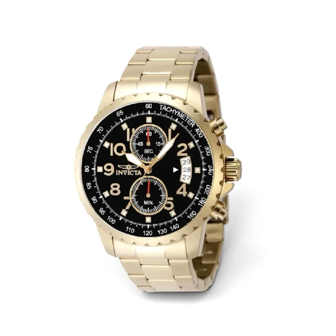Invicta Specialty Men`s Watch - 47mm Stainless Steel 69795 Gold Tone