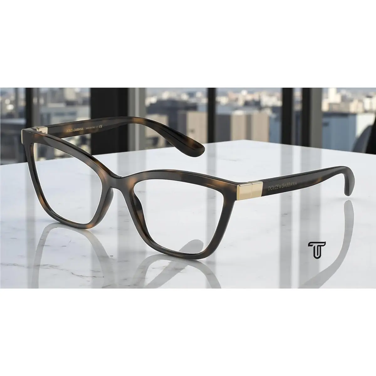 Dolce E Gabbana DG5076 502 Havana Demo Lens 53 mm Women`s Eyeglasses