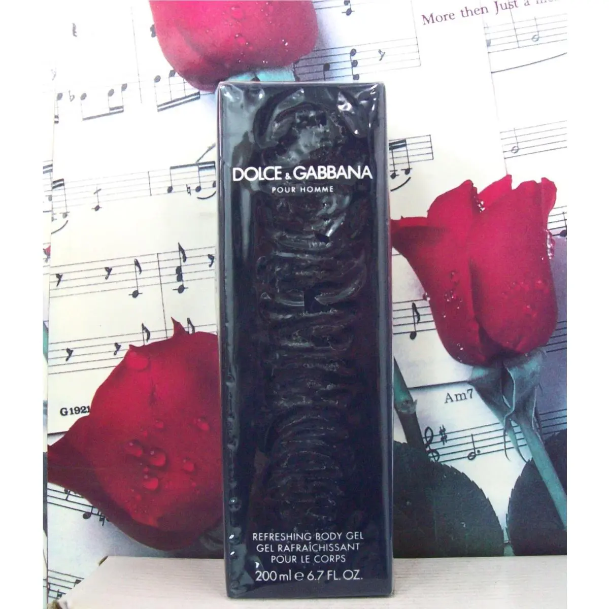 Dolce Gabbana Pour Homme Refreshing Body Gel 6.7 Fl. OZ