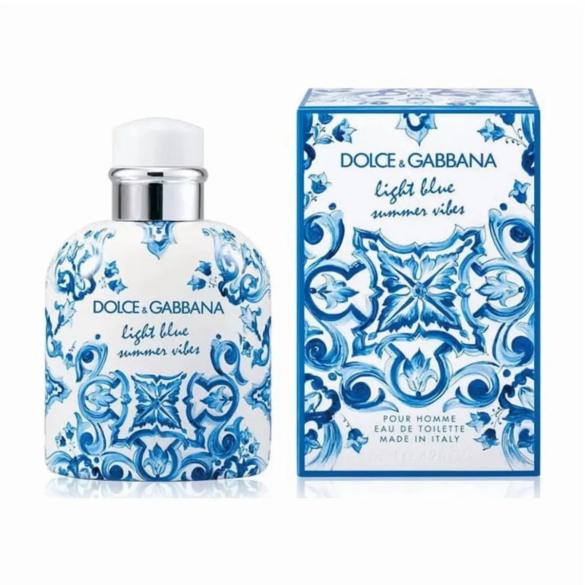 Dolce Gabbana Light Blue Summer Vibes For Men Eau De Toilette Spray