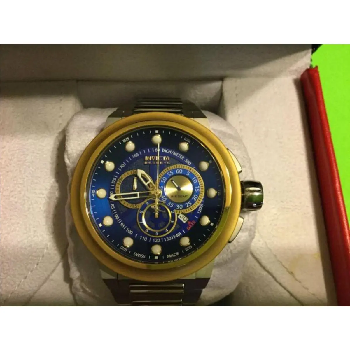 Reserve Collection Invicta Military Cadet Model 14302 50mm Swiss Made Quartz