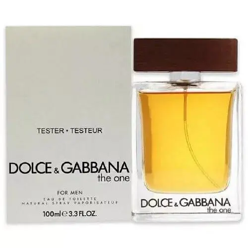 Dolce Gabbana The One Men 3.3 oz 100 ml Eau De Toilette Spray As Photo