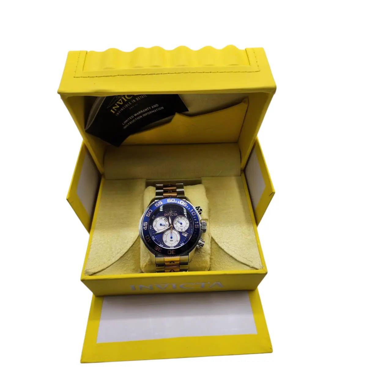 Pro Diver Swiss Ronda Z60 Caliber Mens Watch 51mm Steel Rose Gold 31801 by Invicta