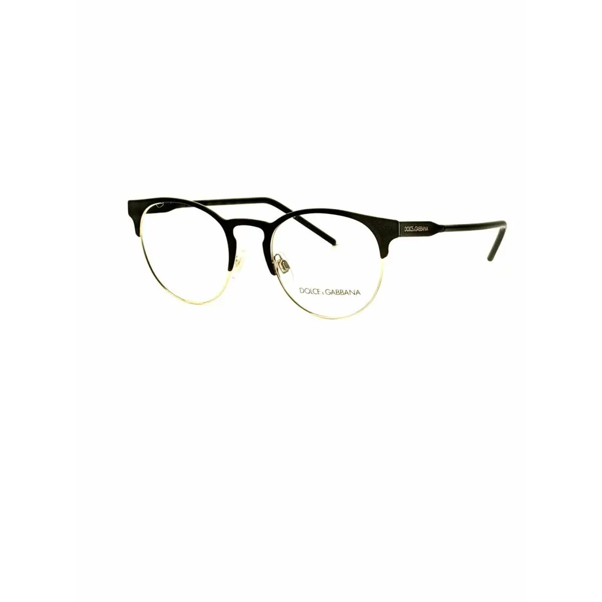 Dolce and Gabbana DG 1331 1268 Black with Gold 51-21-150 by Dolce & Gabbana