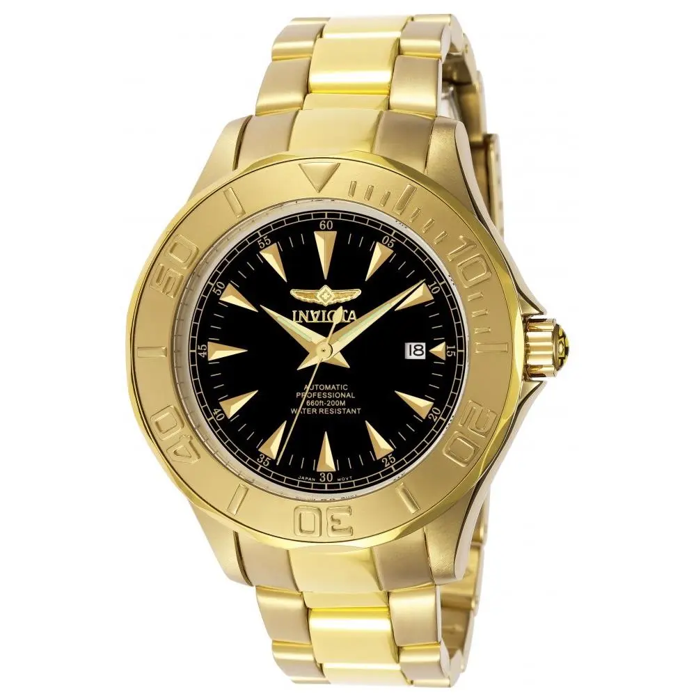 Invicta Men`s 7040 Signature Automatic 3 Hand Black Dial Watch