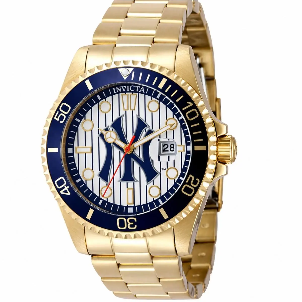 Pro Diver York Edition Men`s Watch - 43mm Gold 49858 1052 by Invicta
