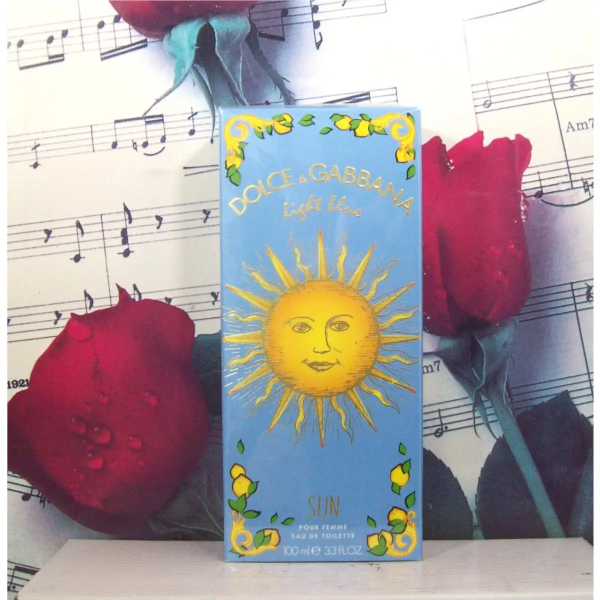 Dolce Gabbana Light Blue Sun Pour Femme 3.3 Oz. Edt Spray by Dolce & Gabbana