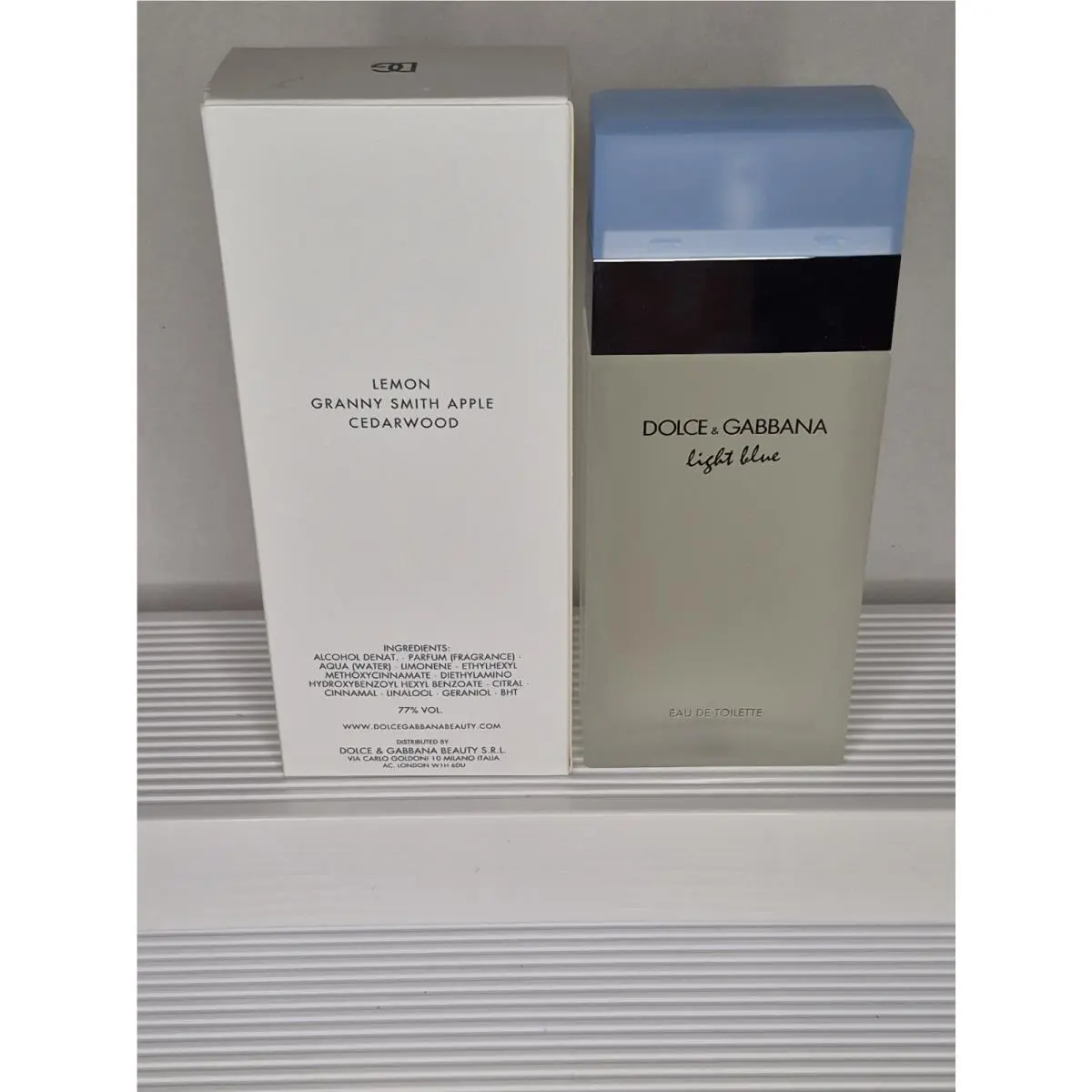 Dolce Gabbana Light Blue Women`s Eau de Toilette Full Size 100ml Spray Tester