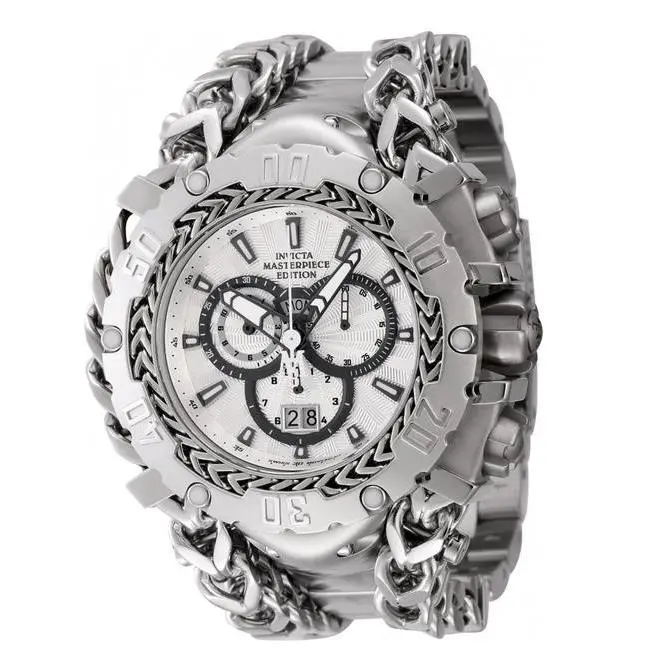 Invicta 44615 Men`s Masterpiece Edition Day/date Swiss Quartz Chronograph Watch
