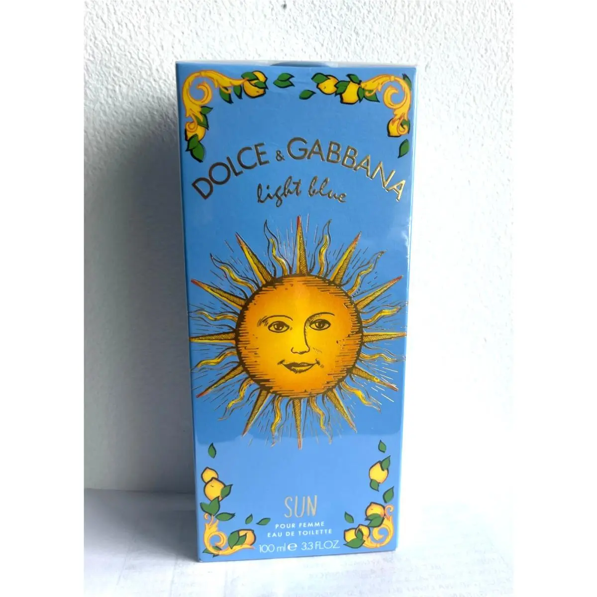 Dolce Gabbana Light Blue Sun 100 ml 3.4 Oz Edt Woman Spray
