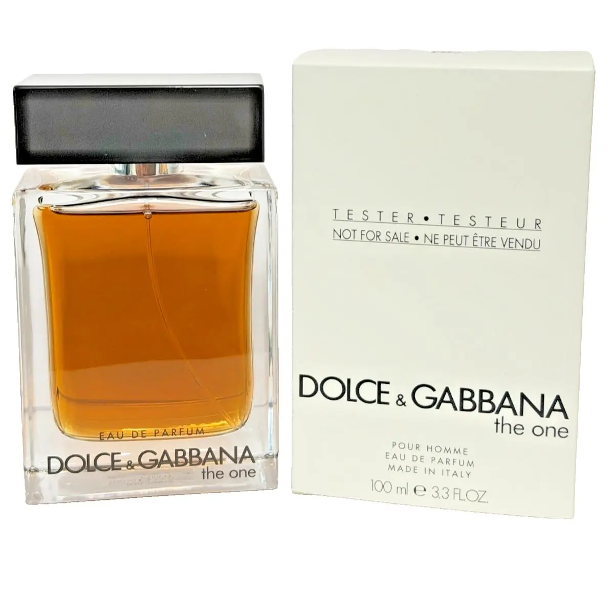 Dolce Gabbana The One 3.3 Oz Eau De Parfum Men Spray No Box