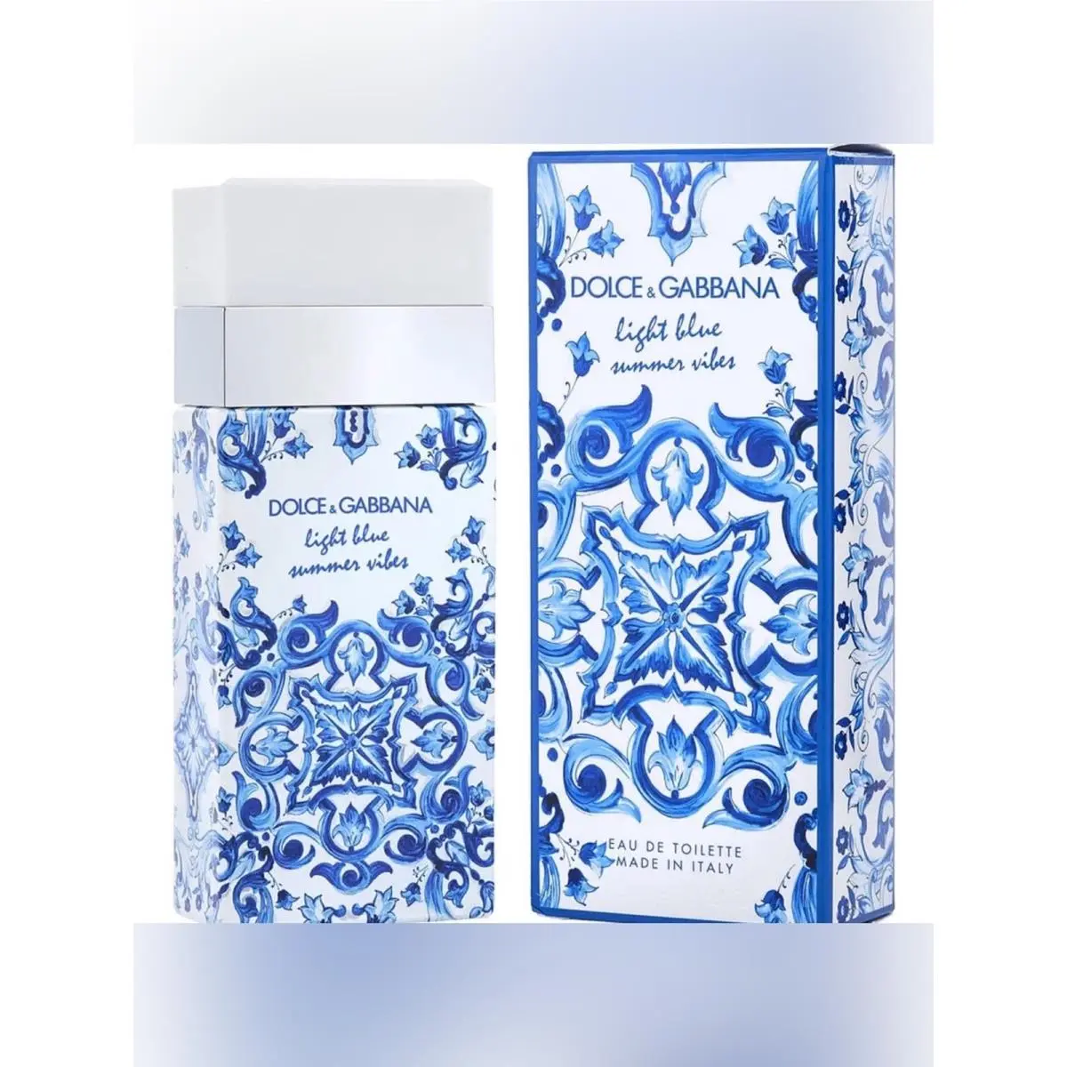 Dolce Gabbana Light Blue Summer Vibes. 3.3fl oz Tester Bottle