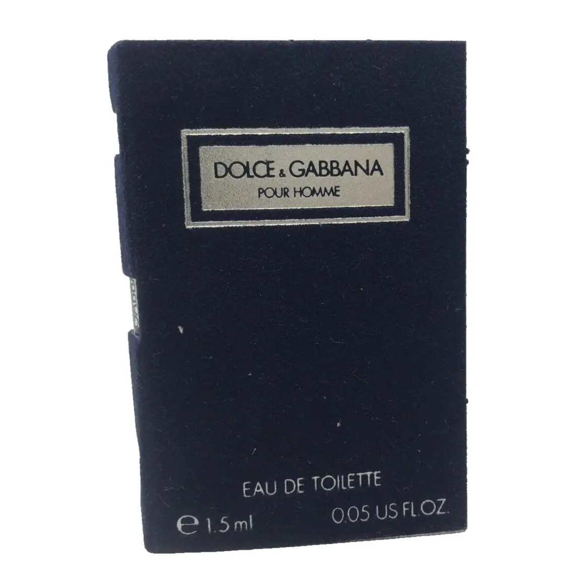 Dolce Gabbana Pour Homme Eau De Toilette 0.05 oz Vial Vintage