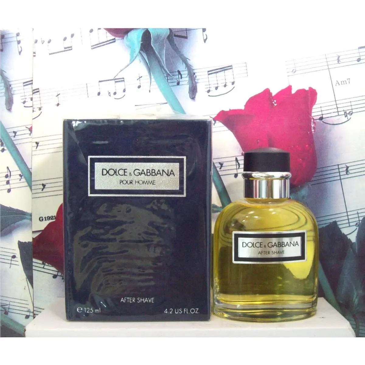 Dolce Gabbana Pour Homme After Shave 4.2 Fl. Oz. Box. Vintage