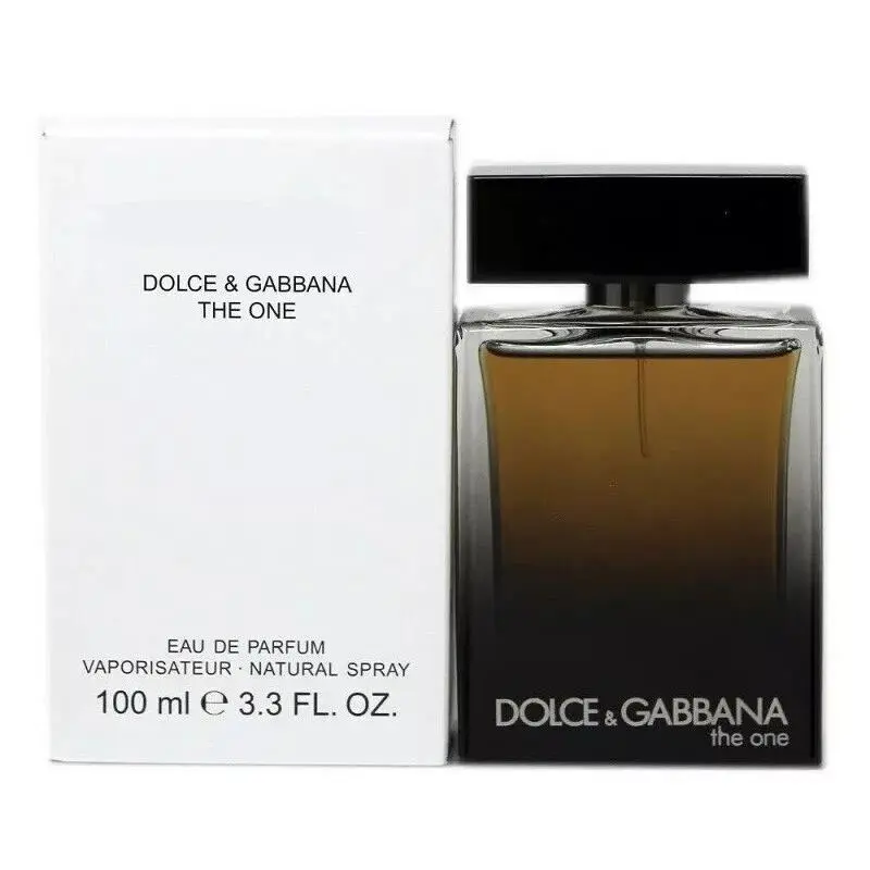 Dolce Gabbana The One Men 3.3 3.4 oz 100 ml Eau De Parfum Spray As Photo