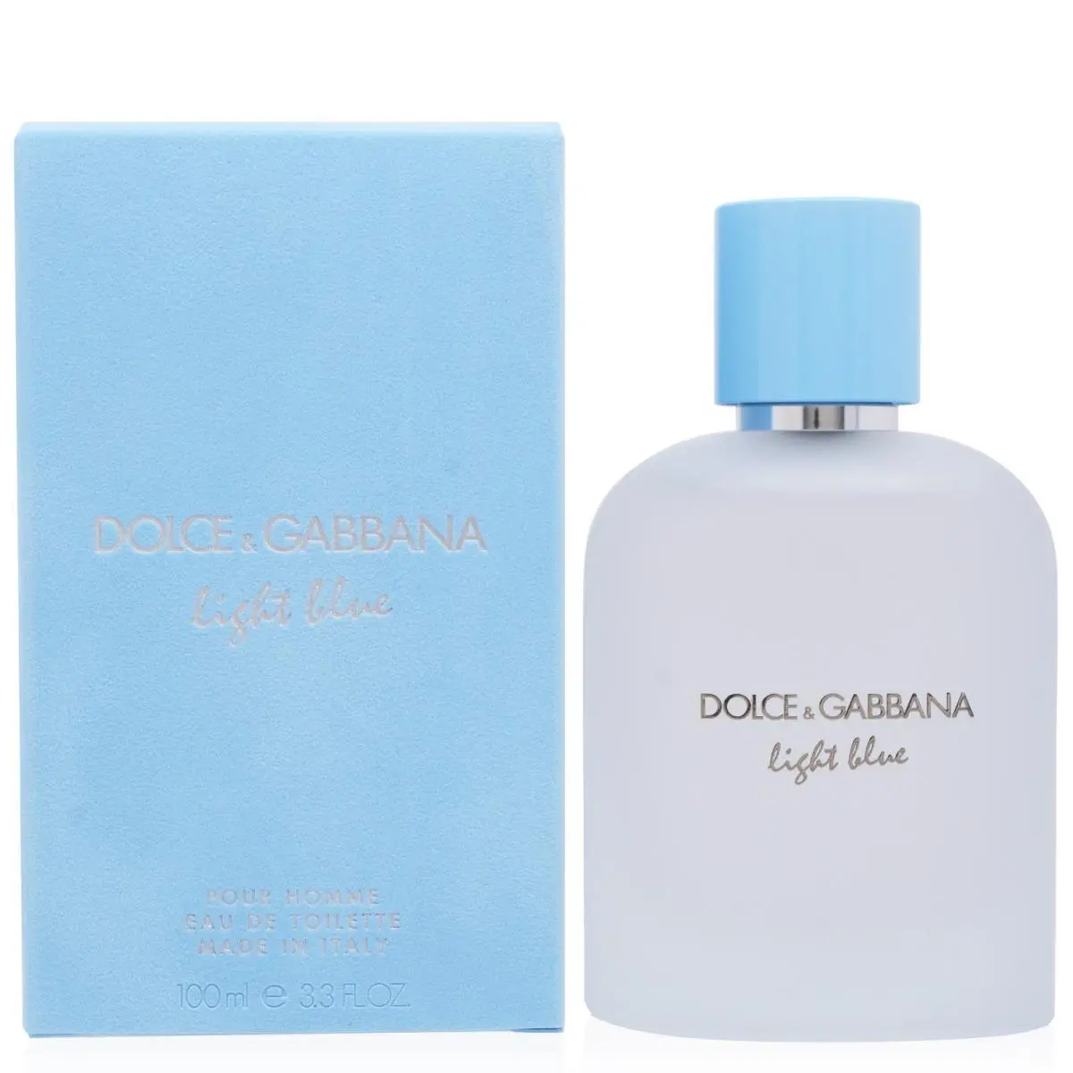 Light Blue Pour Homme by Dolce Gabbana Edt Spray 3.38 Oz For Men
