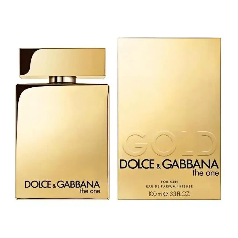 Dolce Gabbana The One Gold Men 3.3 3.4 oz 100 ml Eau De Parfum Spray Intense