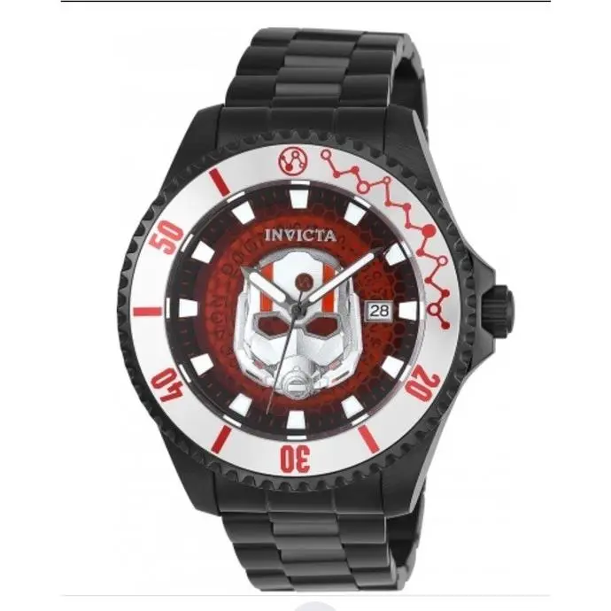 Invicta Marvel Limited Edition Ant-man Chronograph Red Dial Men`s Watch Item No. 27781