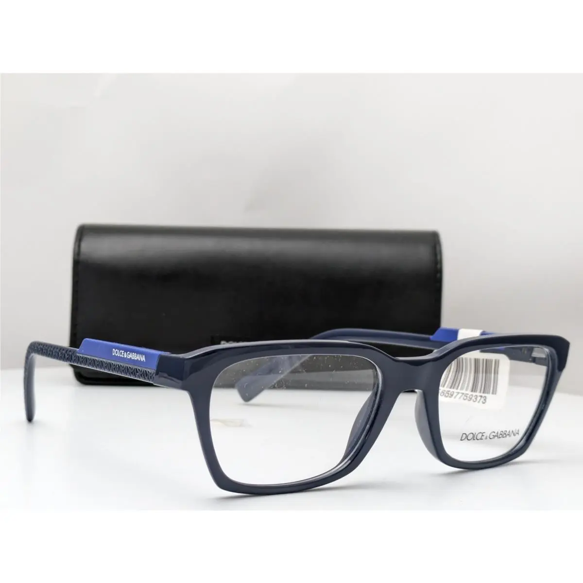 Dolce Gabbana DG5088 3294 Blue Men`s Eyeglasses Frames 53-19-145