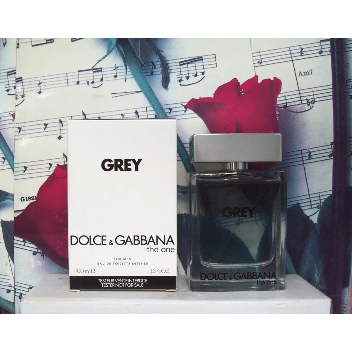 Dolce Gabbana Grey The One For Men 3.3 Oz. Edt Intense Spray. Ntwb