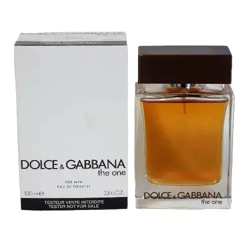 D G The One By Dolce Gabbana Men 3.3 3.4 oz 100 ml Eau De Toilette Spray Tester