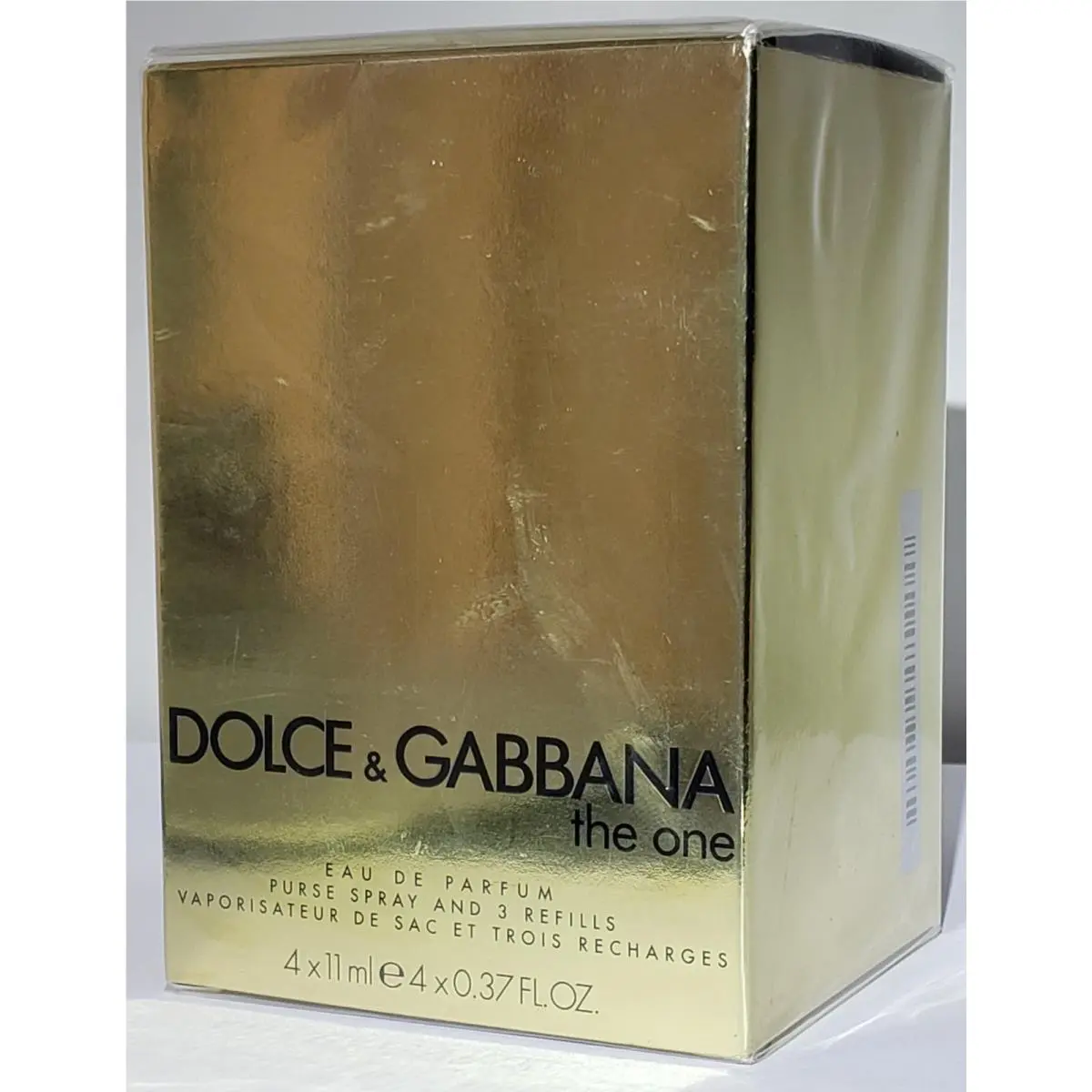 Dolce Gabbana The One Edp Purse Spray Plus 3 Refills 0.37 oz Each