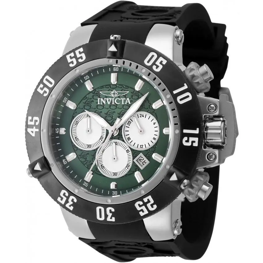 Invicta Subaqua Noma Iii 47329 Men`s 50mm Chronograph Green Dial Watch