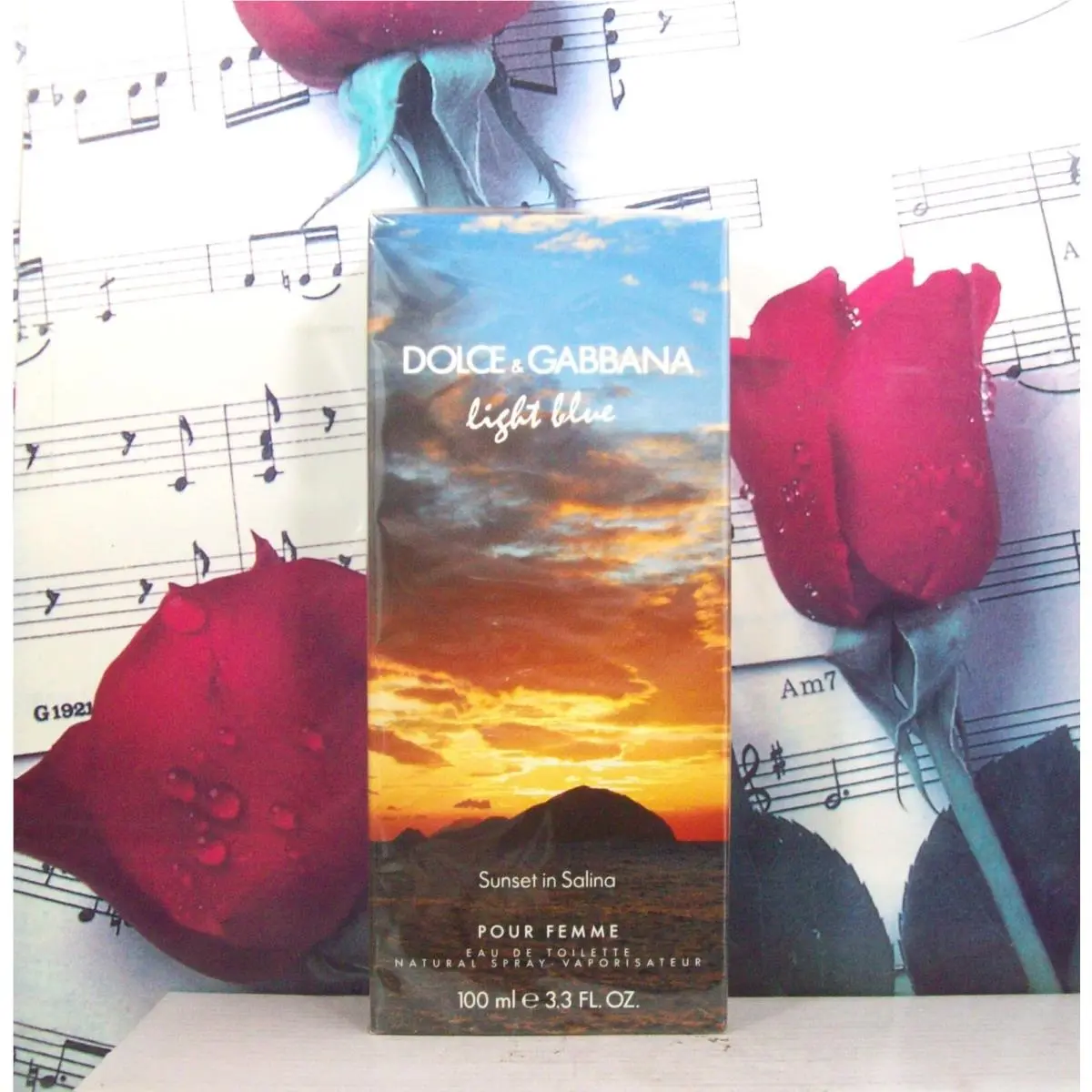 Dolce Gabbana Light Blue Sunset In Salina Pour Femme 3.3 Oz. Edt Spray