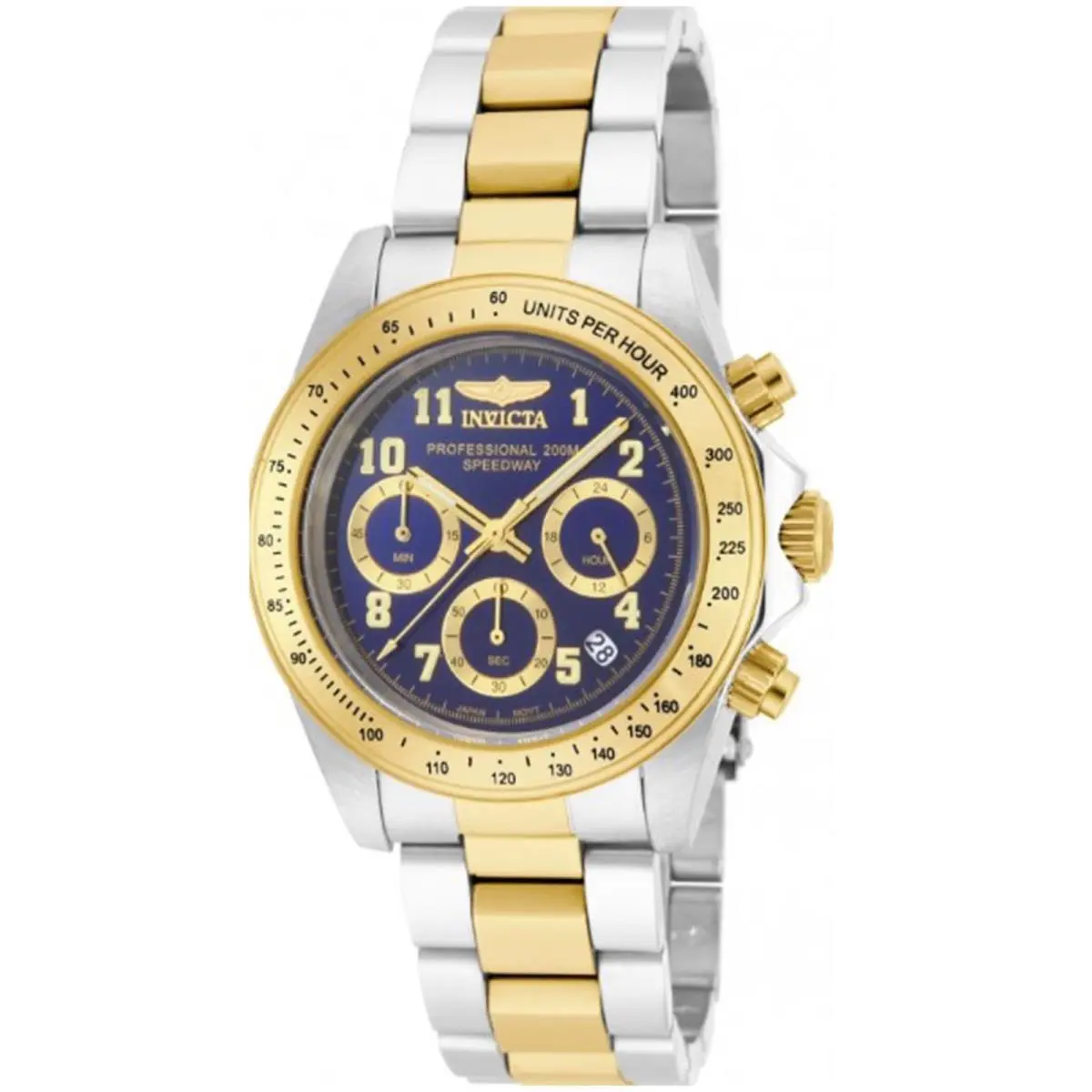 Invicta Men`s 17028 Speedway Quartz Chronograph Blue Dial Watch