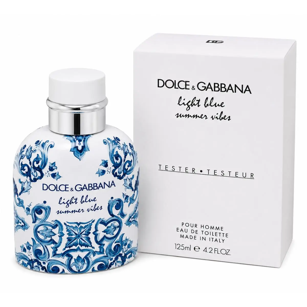 Dolce Gabbana Light Blue Summer Vibes Pour Homme Edt 125ml Tester