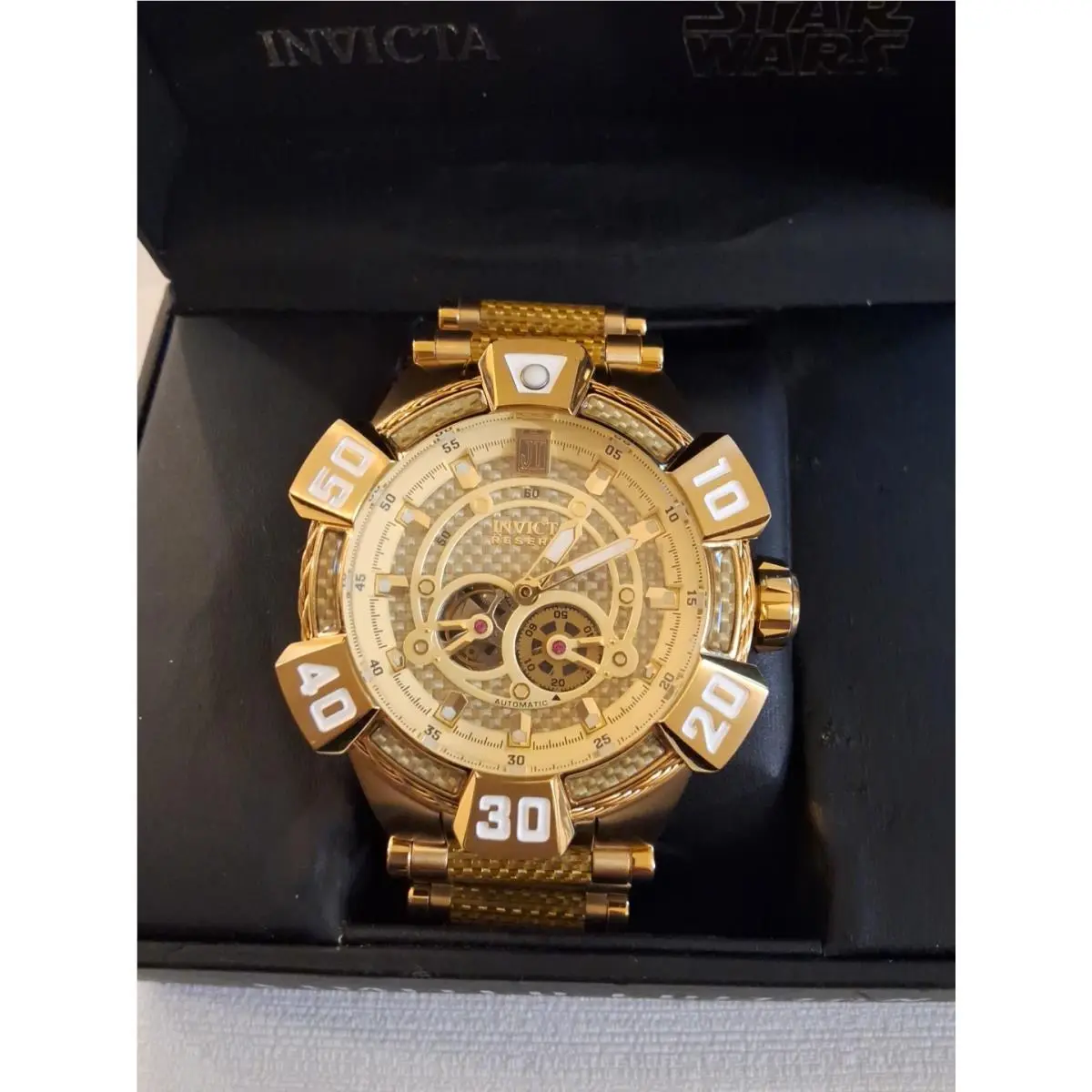 Reserve Jason Taylor Automatic 52mm Mo 36297 by Invicta