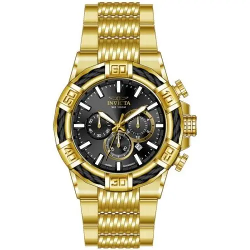 Invicta Men`s 49905 Bolt Quartz VD53 Brass Dial Watch