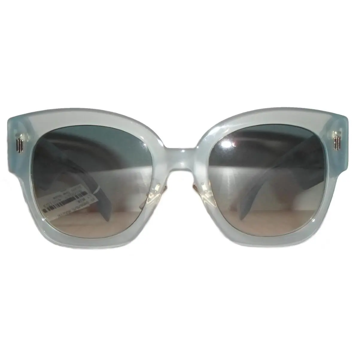 Dolce Gabbana Fendi Roma Light Blue Smoky Gradient Sunglasses Italy