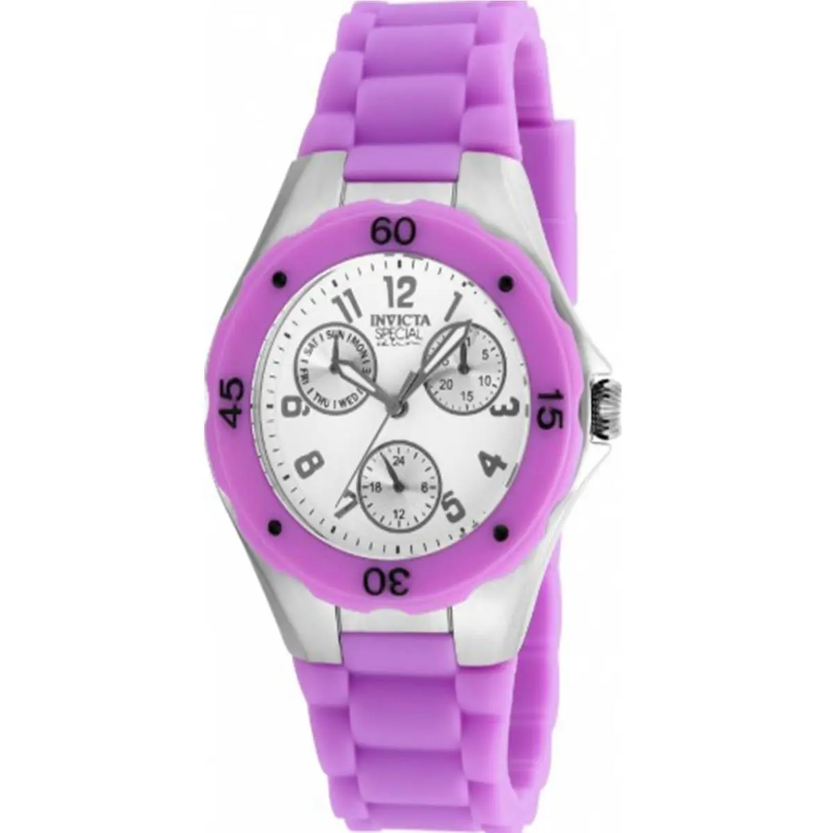 Invicta Women`s 18790 Angel Quartz Chronograph White Dial Watch