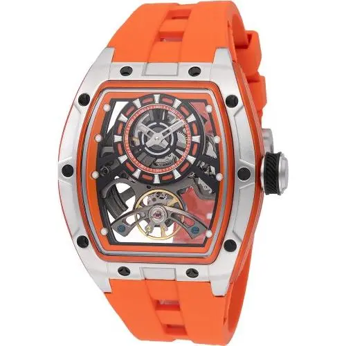 Invicta Men`s 49034 S1 Rally Automatic 3 Hand Black Dial Watch