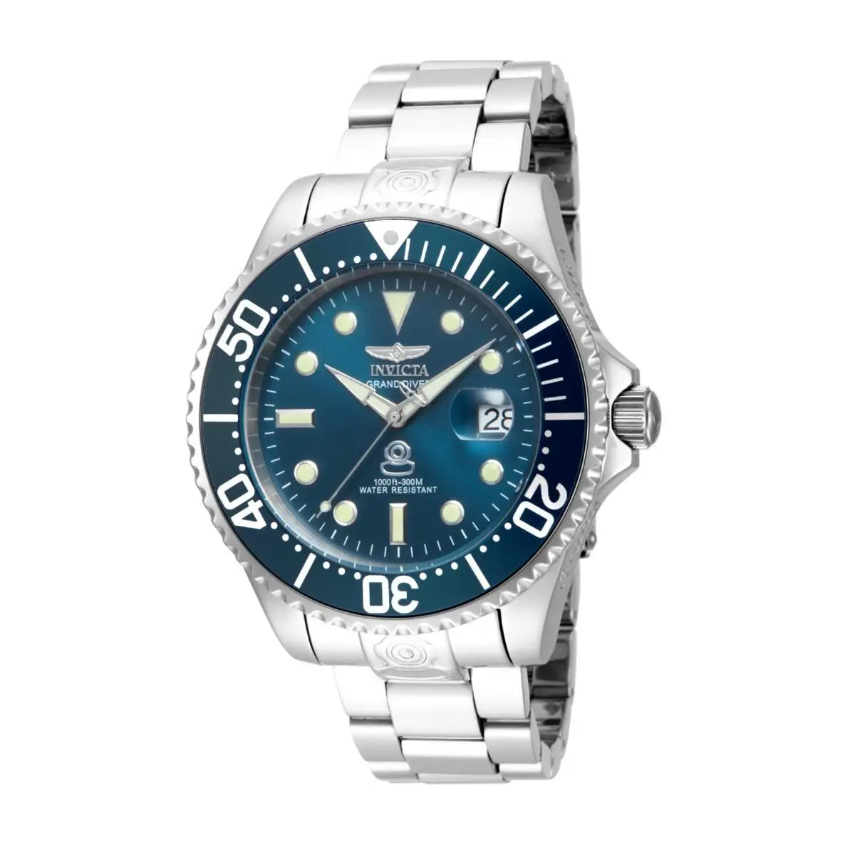 Grand Diver Automatic Men`s Watch - 47mm Steel 18160 by Invicta