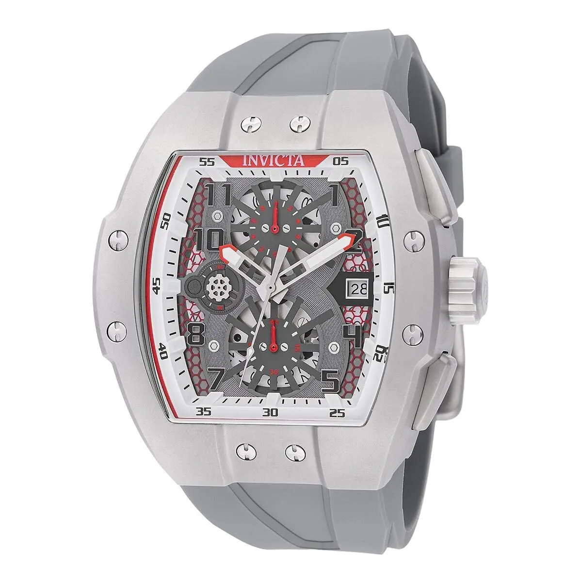 Invicta Racing Gridlock Men`s Watch - 47mm Grey 48026