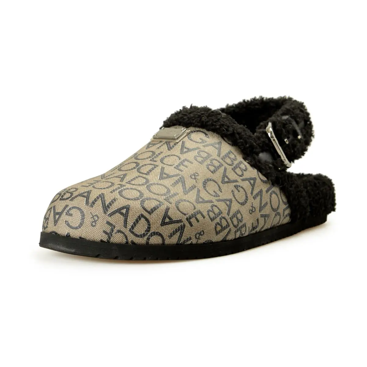 Dolce Gabbana Men`s Logo Print Comfort Shoes US 11 IT 44