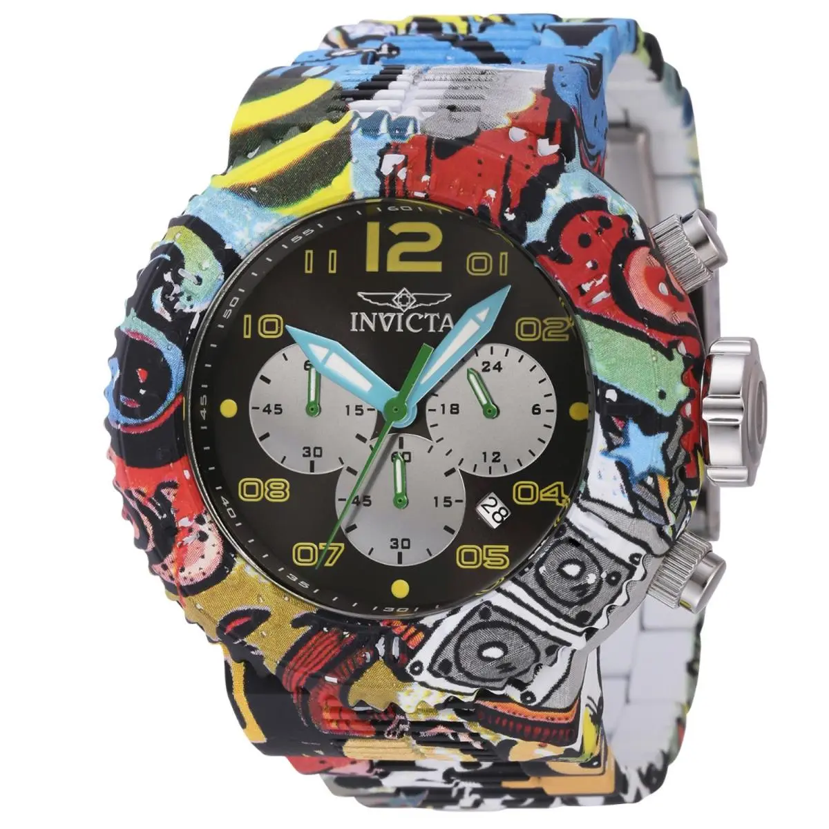 Pro Diver Men`s Watch - 52mm Aqua Plating Steel 43233 by Invicta
