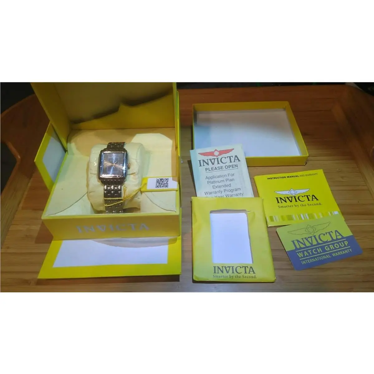 Invicta Ceramics Firing Up Dreams Men Date Tank Watch Sunburst Dial