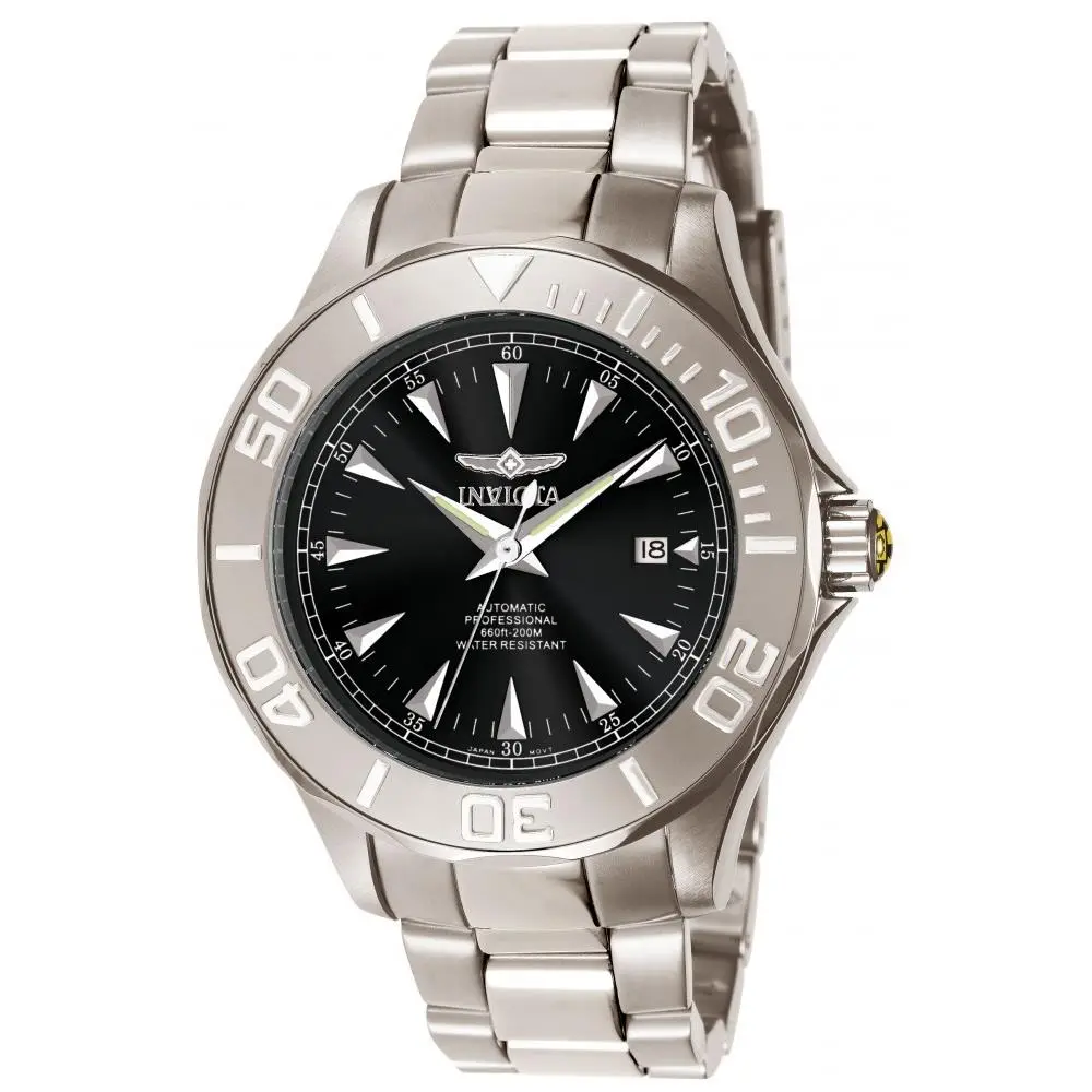Invicta Men`s 7034 Signature Automatic 3 Hand Black Dial Watch