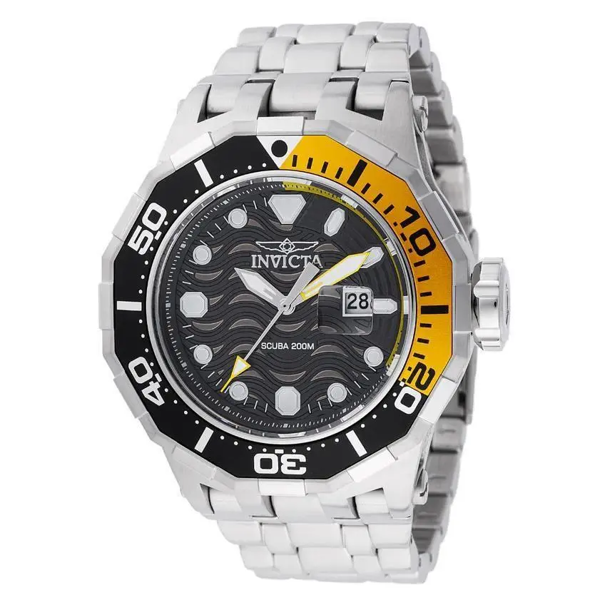 Pro Diver Men`s Watch - 52mm. Steel 47841 by Invicta