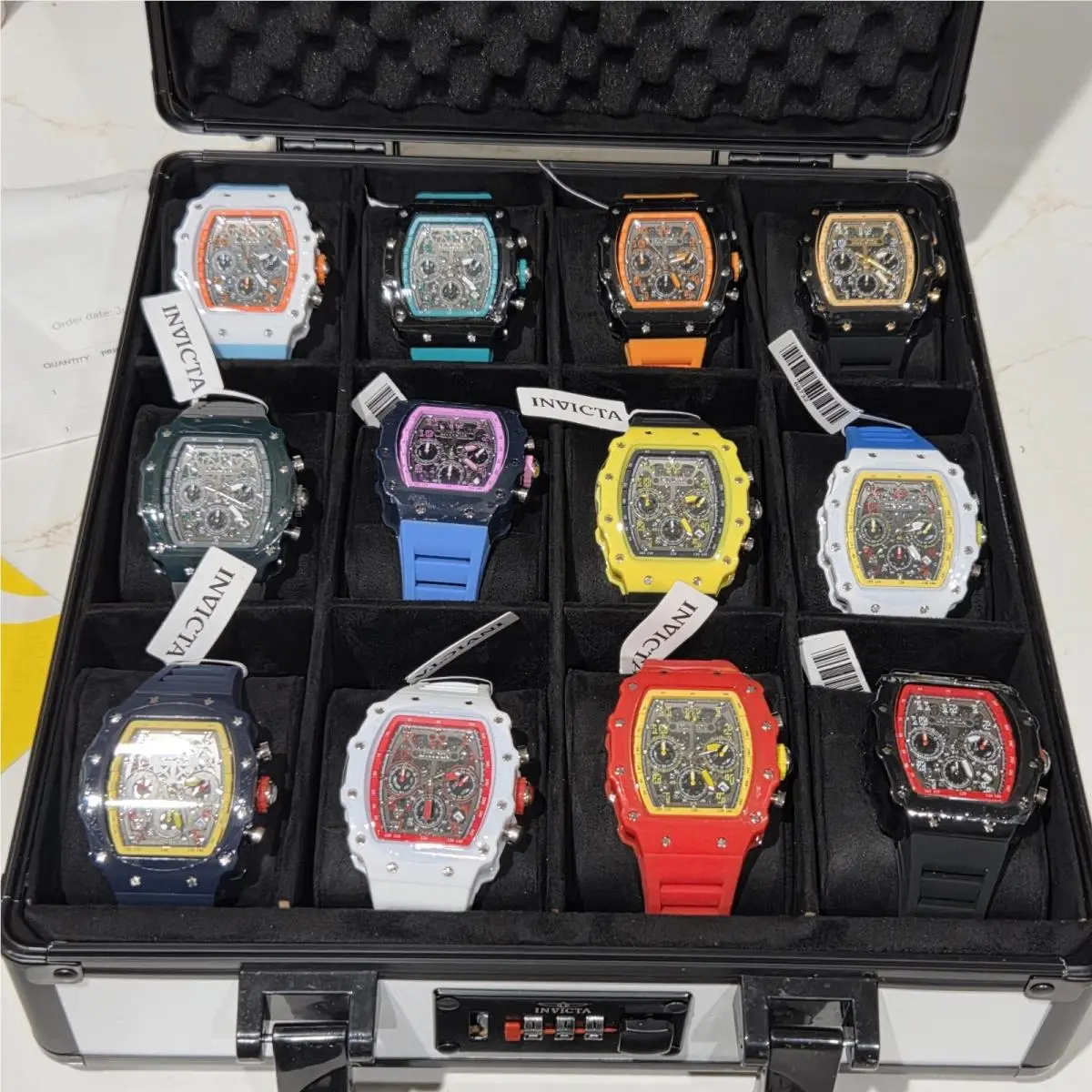 Racing Limited Edition Champion Collector Set Multicolor 12 Watches by Invicta
