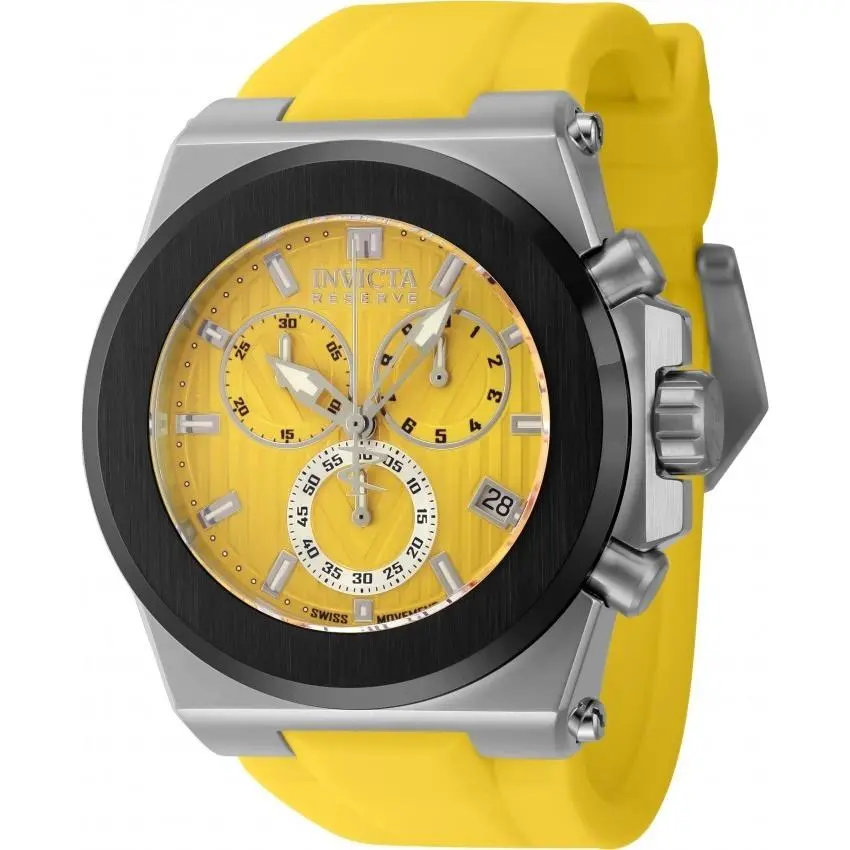 Invicta Reserve Akula Swiss Eta G10.212 Caliber Men`s Watch - 50.25mm